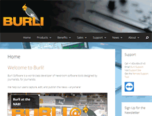 Tablet Screenshot of burli.com